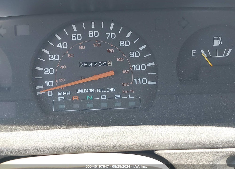 1989 TOYOTA PICKUP 1/2 TON EX LNG WHLBSE DLX VIN: JT4RN93P8K0009778