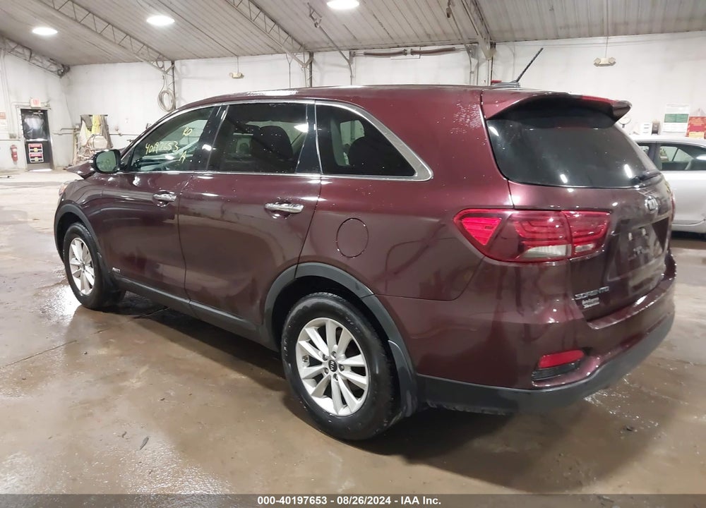 2019 KIA SORENTO 2.4L LX VIN: 5XYPGDA32KG439854