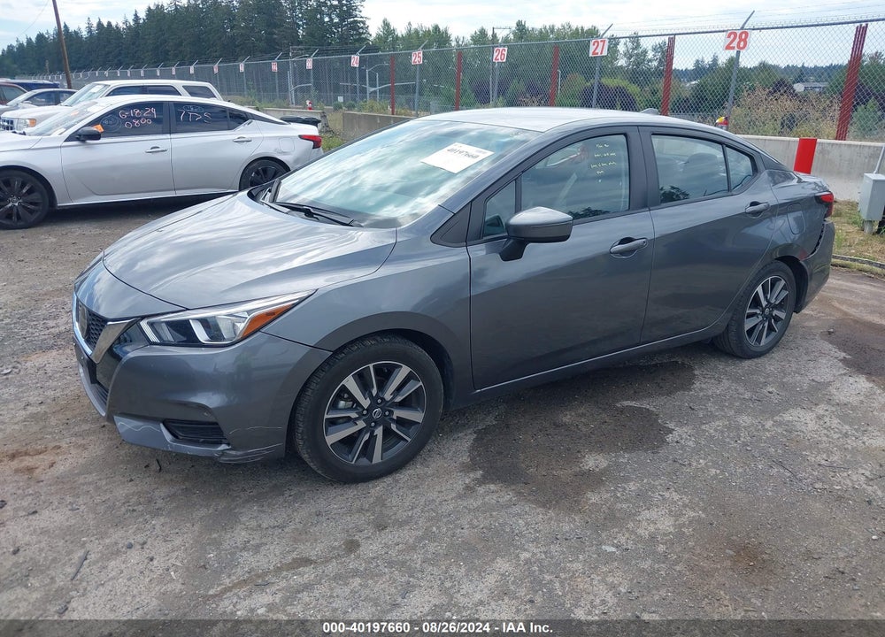 2021 NISSAN VERSA SV XTRONIC CVT VIN: 3N1CN8EV5ML876656