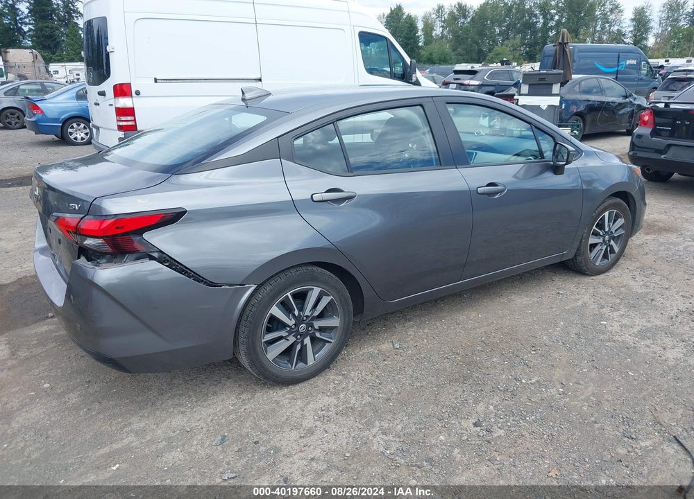 2021 NISSAN VERSA SV XTRONIC CVT VIN: 3N1CN8EV5ML876656