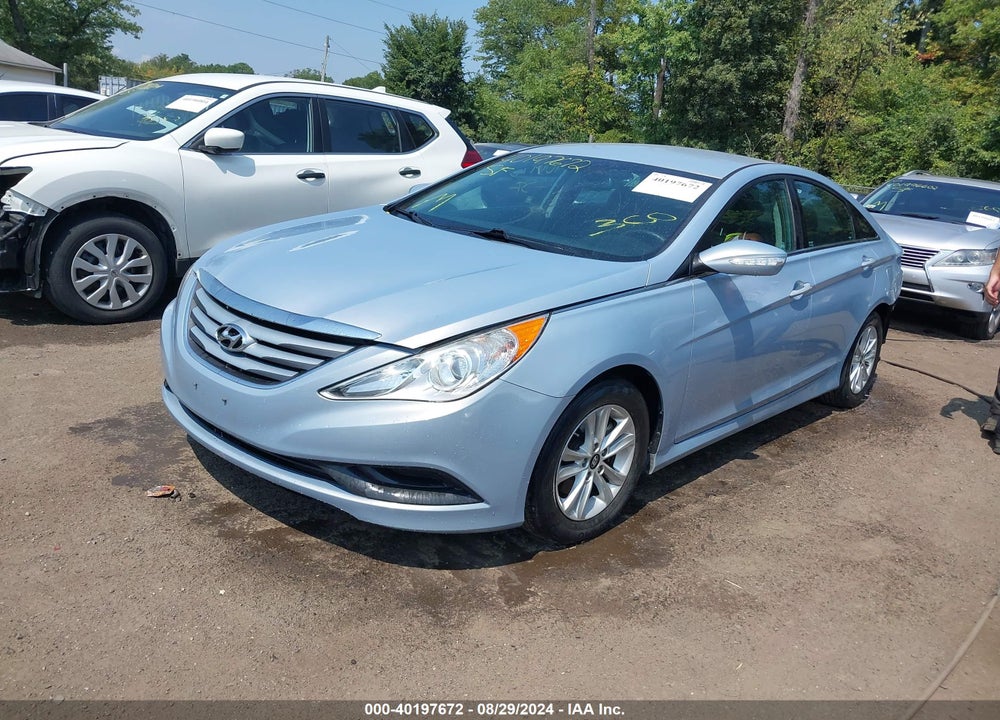 2014 HYUNDAI SONATA GLS VIN: 5NPEB4AC8EH842112