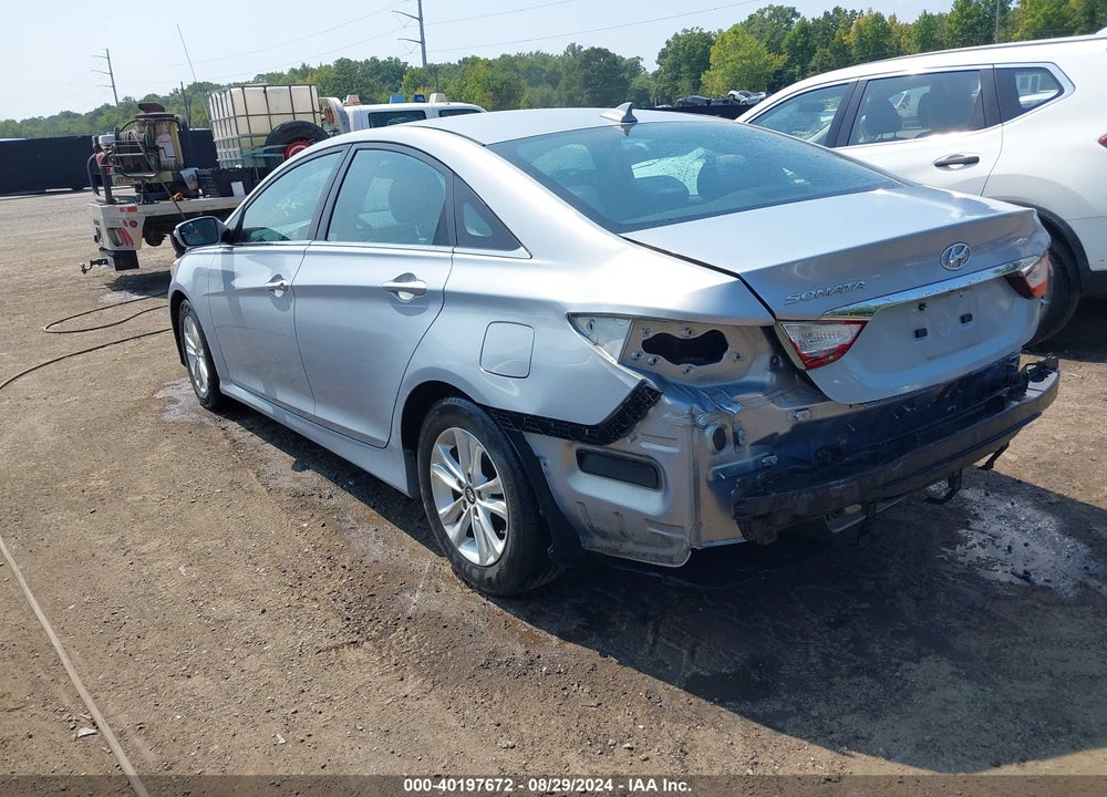 2014 HYUNDAI SONATA GLS VIN: 5NPEB4AC8EH842112