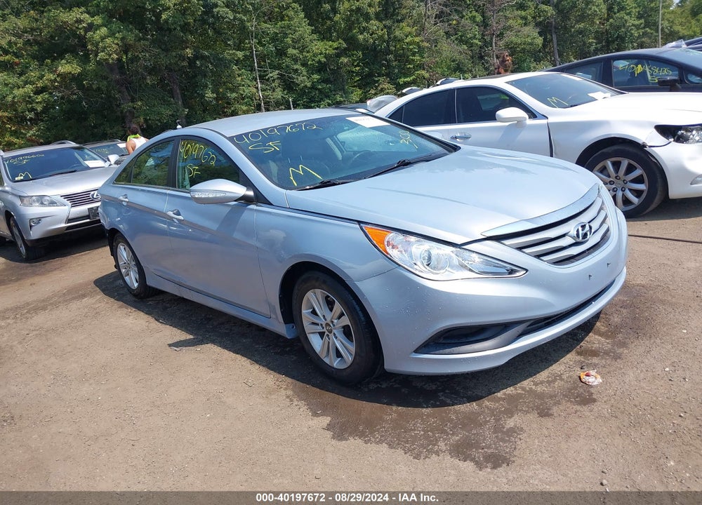 2014 HYUNDAI SONATA GLS VIN: 5NPEB4AC8EH842112