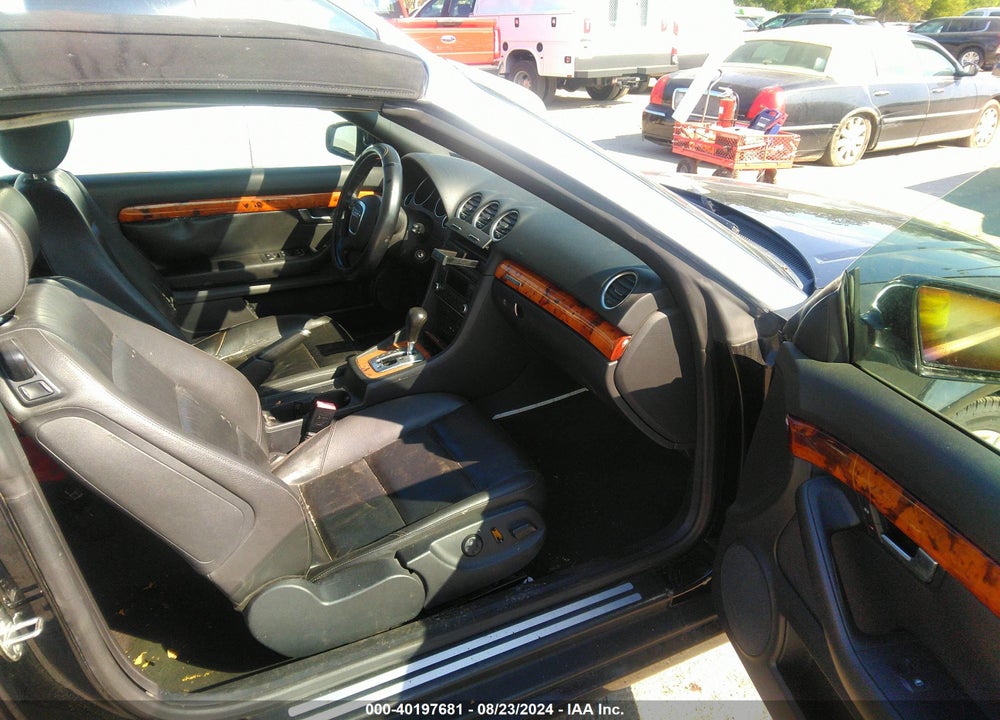2007 AUDI A4 2.0T VIN: WAUDF48H97K026013