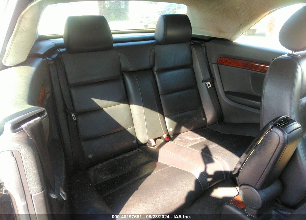 2007 AUDI A4 2.0T VIN: WAUDF48H97K026013