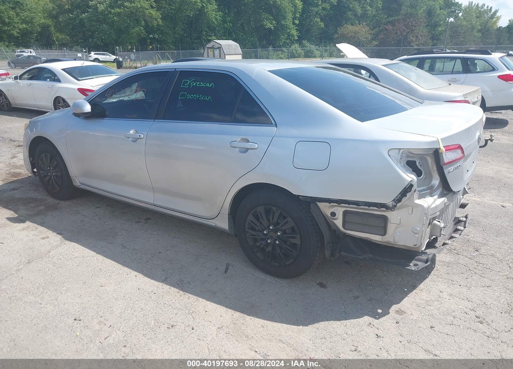 2012 TOYOTA CAMRY LE VIN: 4T1BF1FK0CU154268