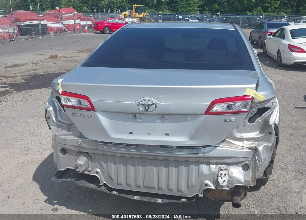 2012 TOYOTA CAMRY LE VIN: 4T1BF1FK0CU154268