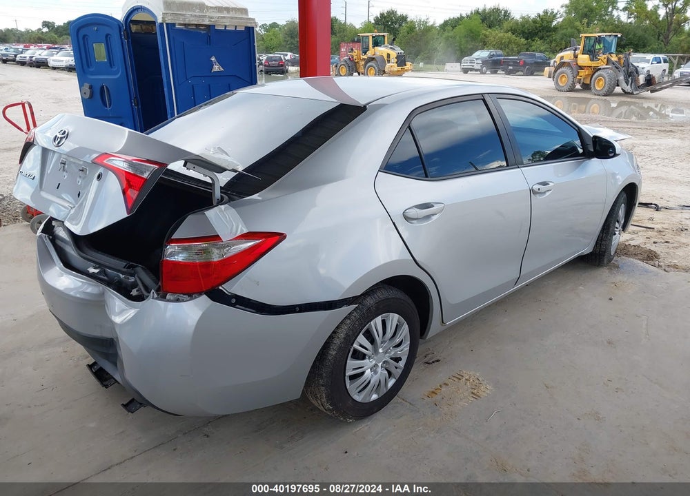 2014 TOYOTA COROLLA L VIN: 5YFBURHE6EP120206