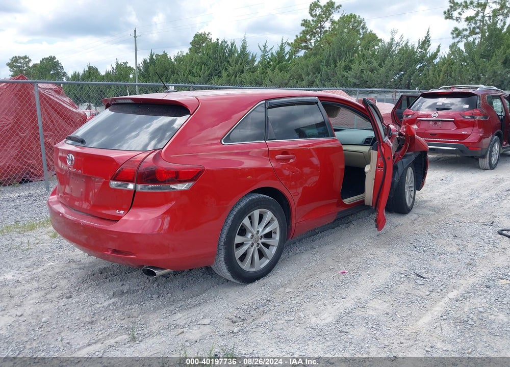 2013 TOYOTA VENZA LE VIN: 4T3ZA3BBXDU066321
