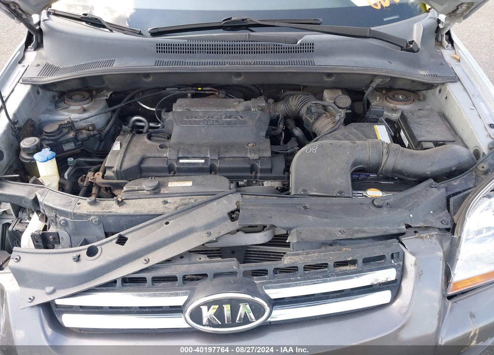 2008 KIA SPORTAGE LX VIN: KNDJF724387471025