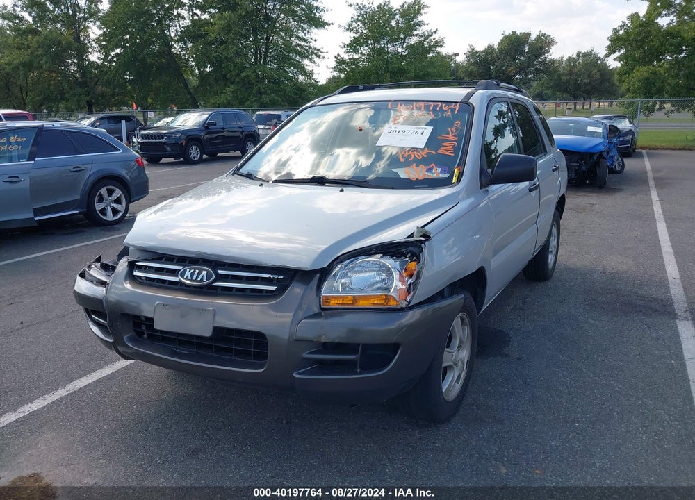 2008 KIA SPORTAGE LX VIN: KNDJF724387471025