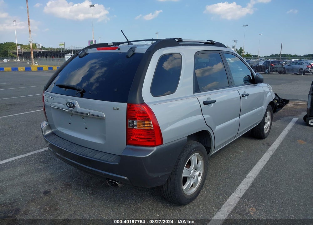 2008 KIA SPORTAGE LX VIN: KNDJF724387471025