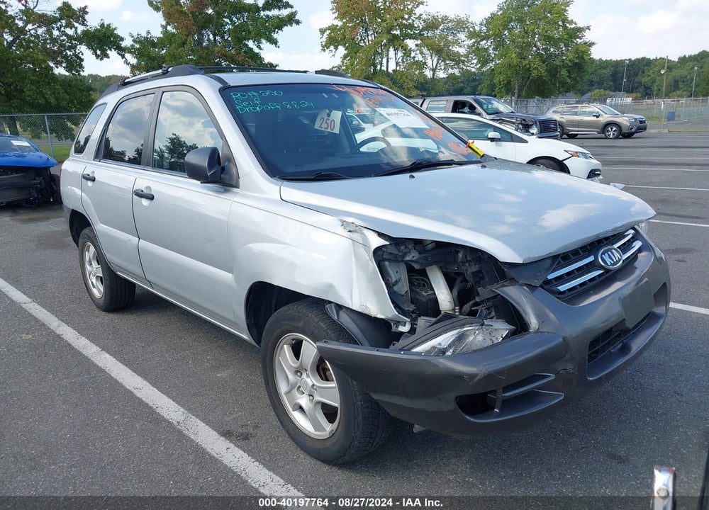 2008 KIA SPORTAGE LX VIN: KNDJF724387471025