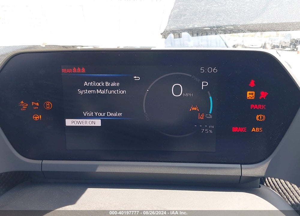 2023 TOYOTA BZ4X LIMITED VIN: JTMABACA0PA014400