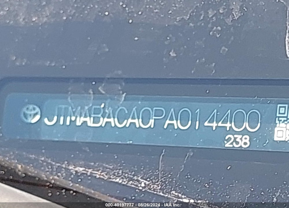 2023 TOYOTA BZ4X LIMITED VIN: JTMABACA0PA014400