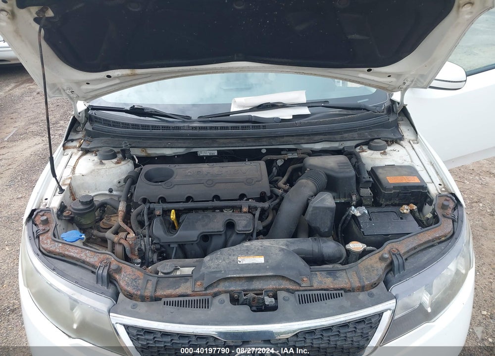 2012 KIA FORTE EX VIN: KNAFU5A2XC5588084