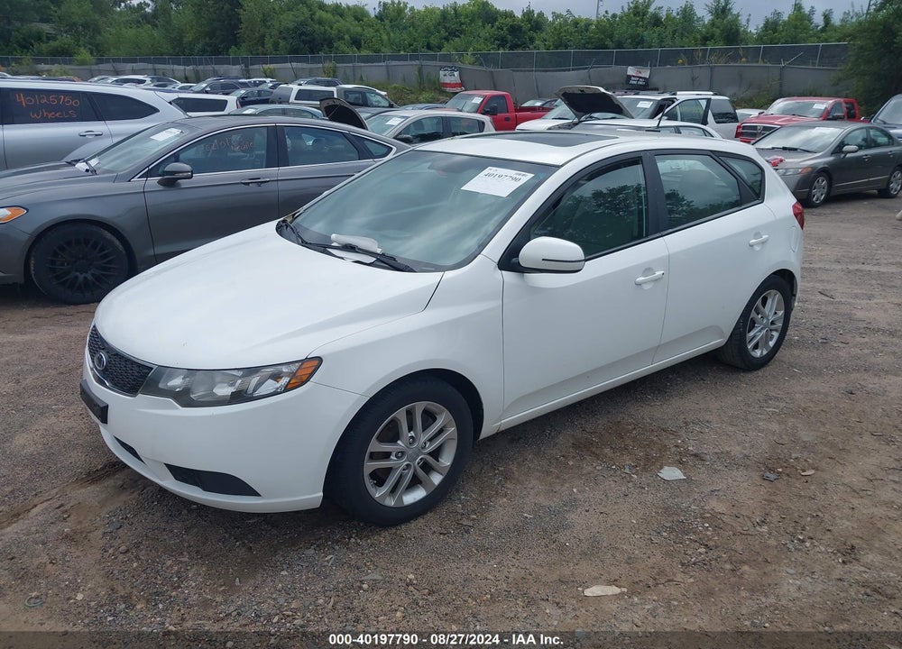 2012 KIA FORTE EX VIN: KNAFU5A2XC5588084
