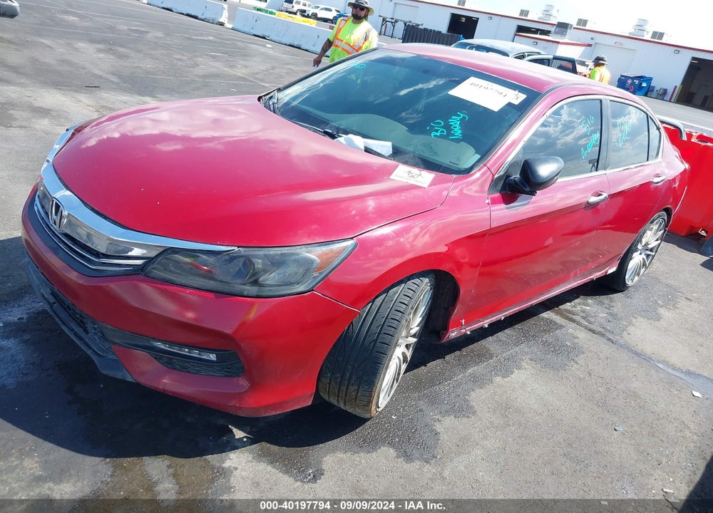 2017 HONDA ACCORD SPORT VIN: 1HGCR2F52HA168229