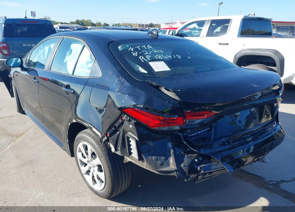 2024 TOYOTA COROLLA LE VIN: 5YFB4MDE1RP186418