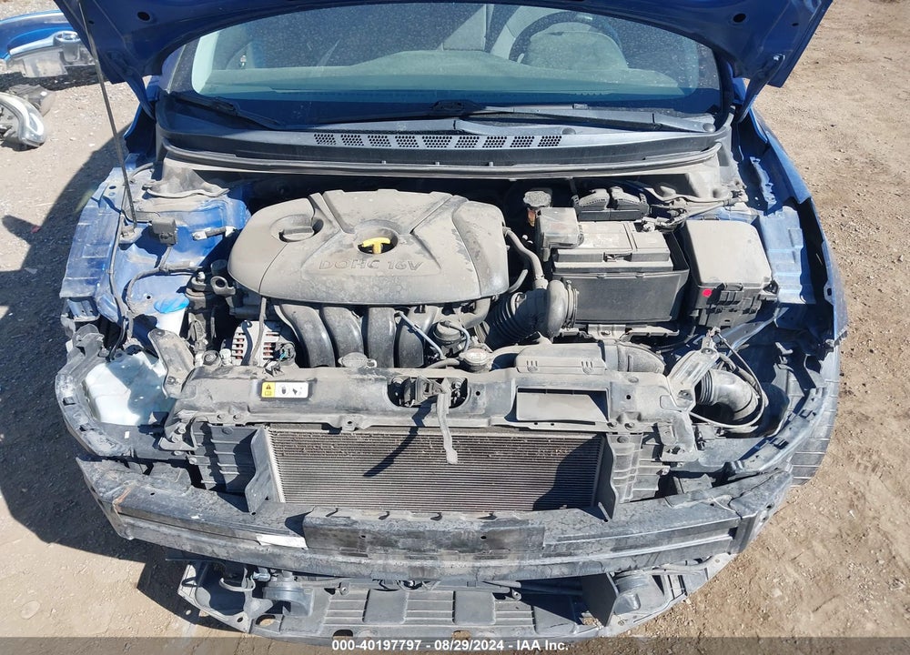 2016 HYUNDAI ELANTRA SE VIN: 5NPDH4AE0GH701355