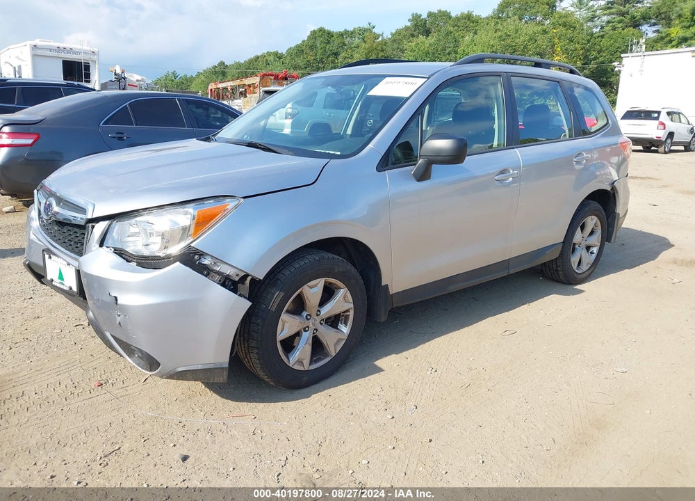 2016 SUBARU FORESTER 2.5I VIN: JF2SJABC6GH463664