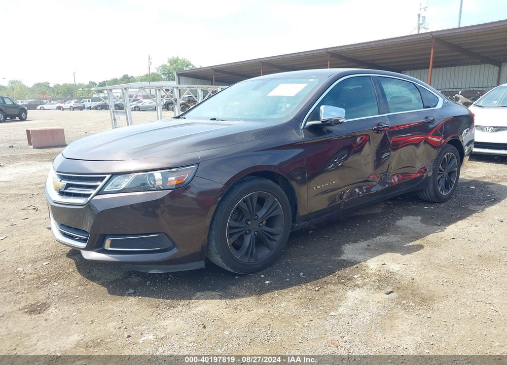 2015 CHEVROLET IMPALA 2LT VIN: 2G1125S38F9185229