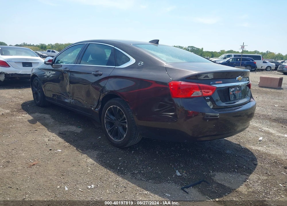 2015 CHEVROLET IMPALA 2LT VIN: 2G1125S38F9185229