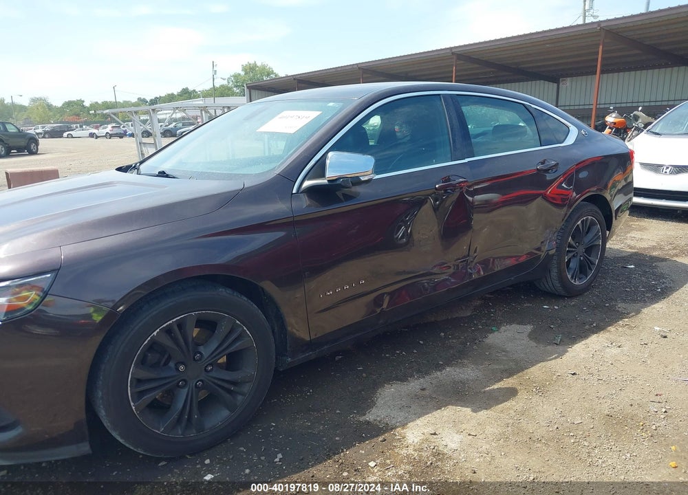 2015 CHEVROLET IMPALA 2LT VIN: 2G1125S38F9185229