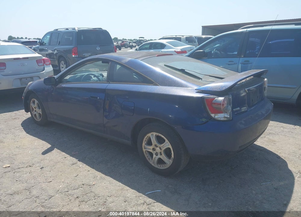 2003 TOYOTA CELICA GT VIN: JTDDR32T230151054