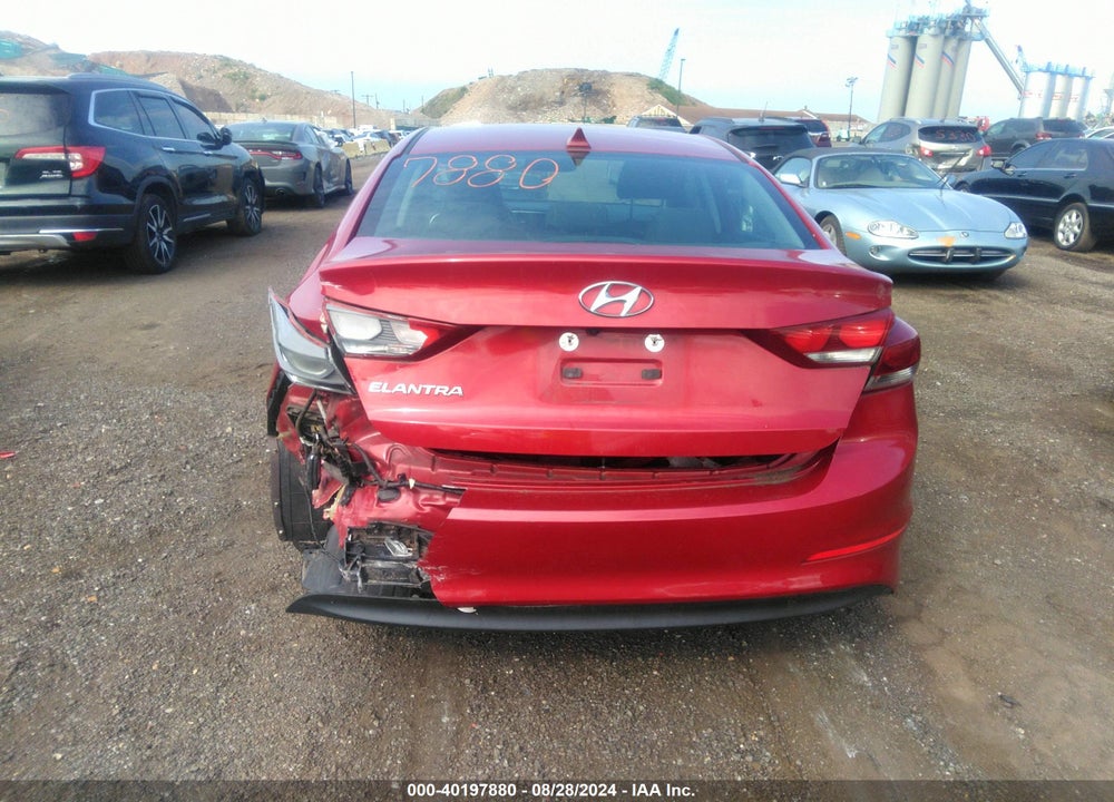 2017 HYUNDAI ELANTRA VALUE EDITION VIN: KMHD84LF8HU245081