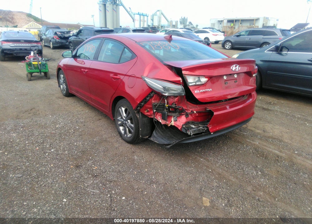 2017 HYUNDAI ELANTRA VALUE EDITION VIN: KMHD84LF8HU245081
