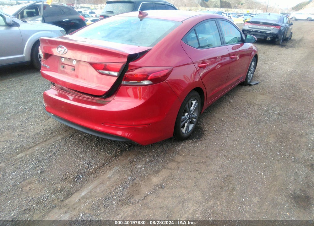2017 HYUNDAI ELANTRA VALUE EDITION VIN: KMHD84LF8HU245081
