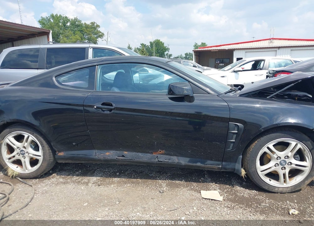 2005 HYUNDAI TIBURON GS VIN: KMHHM65D55U187530