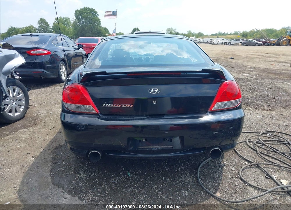 2005 HYUNDAI TIBURON GS VIN: KMHHM65D55U187530