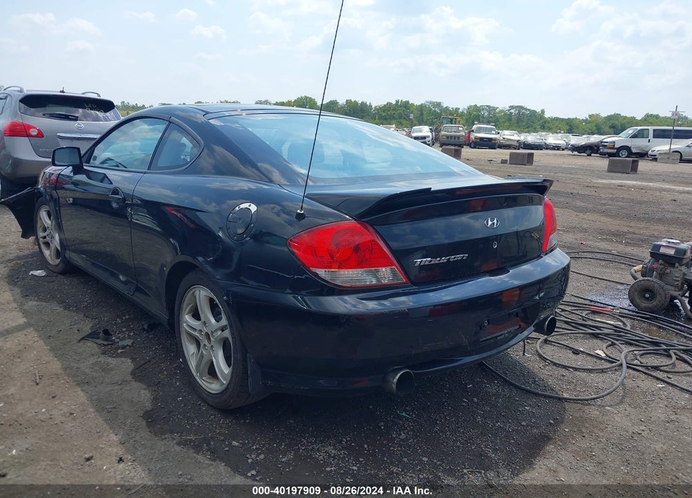 2005 HYUNDAI TIBURON GS VIN: KMHHM65D55U187530