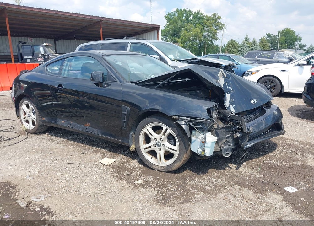 2005 HYUNDAI TIBURON GS VIN: KMHHM65D55U187530