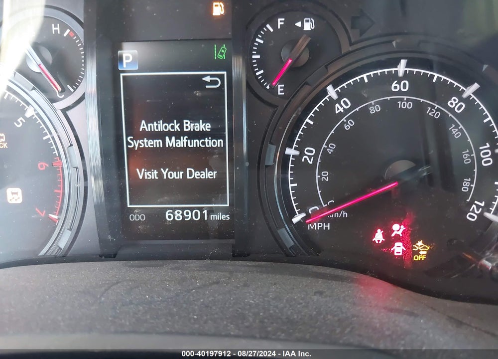 2021 TOYOTA 4RUNNER SR5 VIN: JTEMU5JR9M5916387