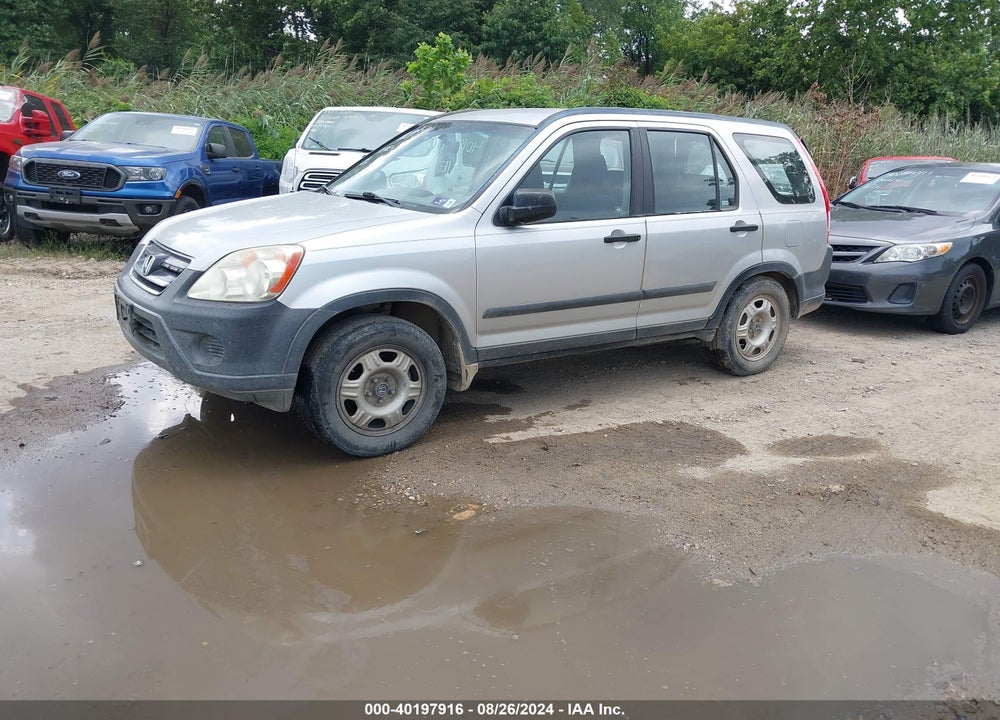 2006 HONDA CR-V LX VIN: SHSRD78516U438033