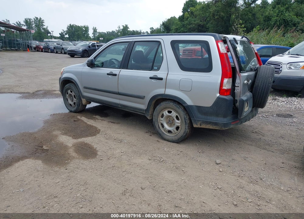2006 HONDA CR-V LX VIN: SHSRD78516U438033