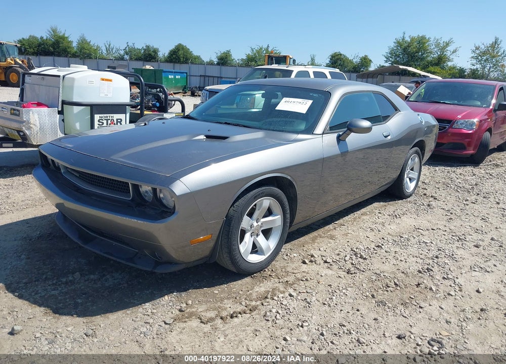2012 DODGE CHALLENGER SXT VIN: 2C3CDYAGXCH206507