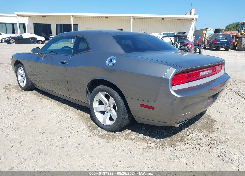 2012 DODGE CHALLENGER SXT VIN: 2C3CDYAGXCH206507
