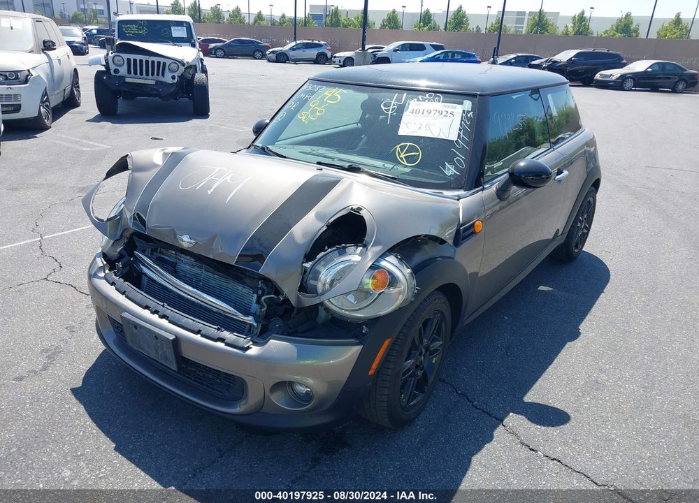 2012 MINI COOPER VIN: WMWSU3C53CT257059
