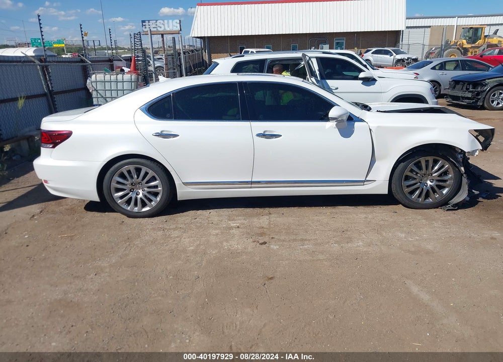 2013 LEXUS LS460 VIN: JTHBL5EF5D5124038