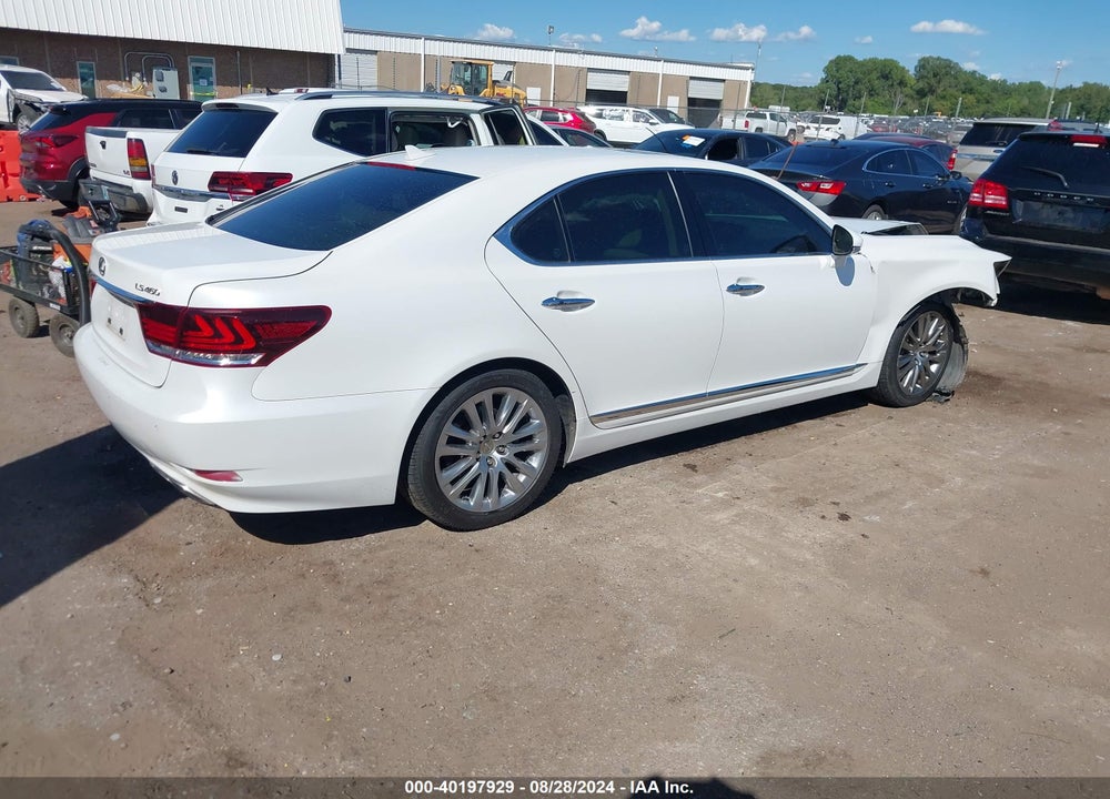 2013 LEXUS LS460 VIN: JTHBL5EF5D5124038