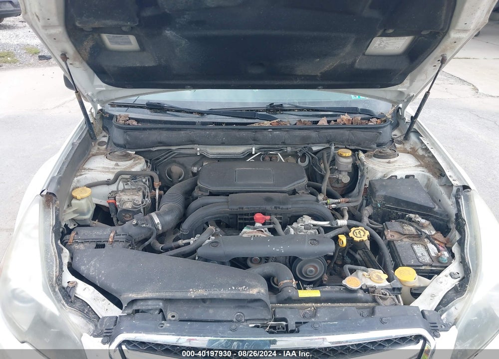 2012 SUBARU LEGACY 2.5I VIN: 4S3BMBA64C3035929