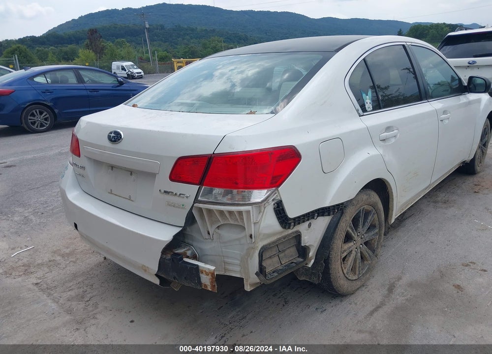 2012 SUBARU LEGACY 2.5I VIN: 4S3BMBA64C3035929