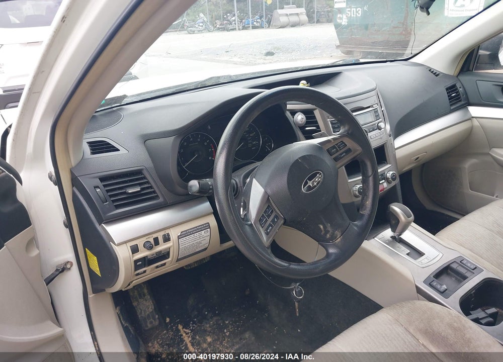 2012 SUBARU LEGACY 2.5I VIN: 4S3BMBA64C3035929