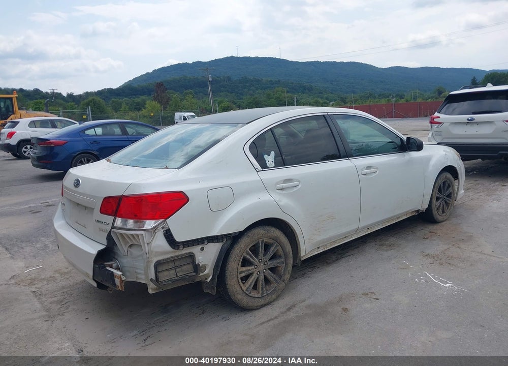 2012 SUBARU LEGACY 2.5I VIN: 4S3BMBA64C3035929