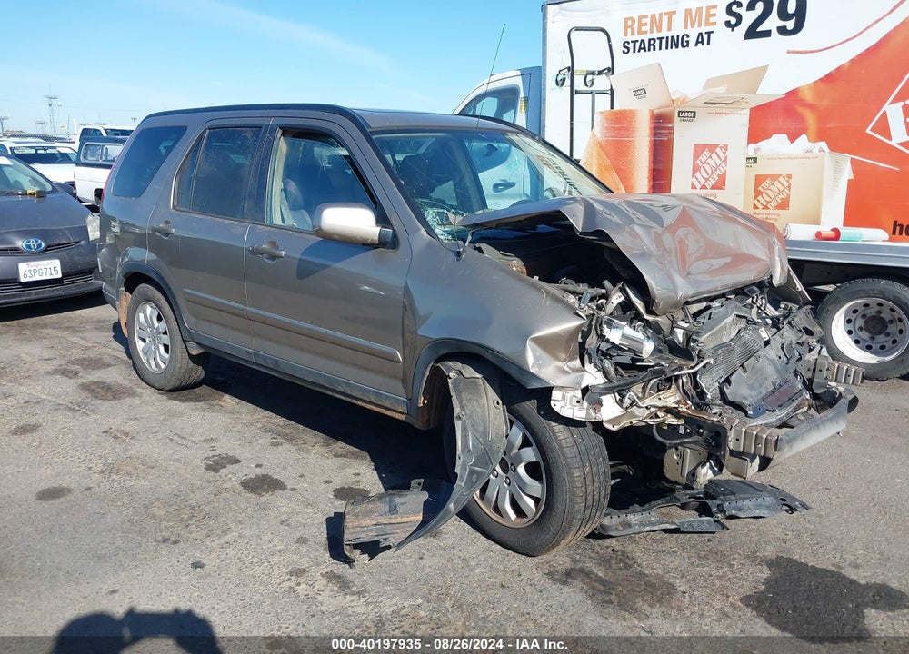 2005 HONDA CR-V SE VIN: SHSRD78925U318713