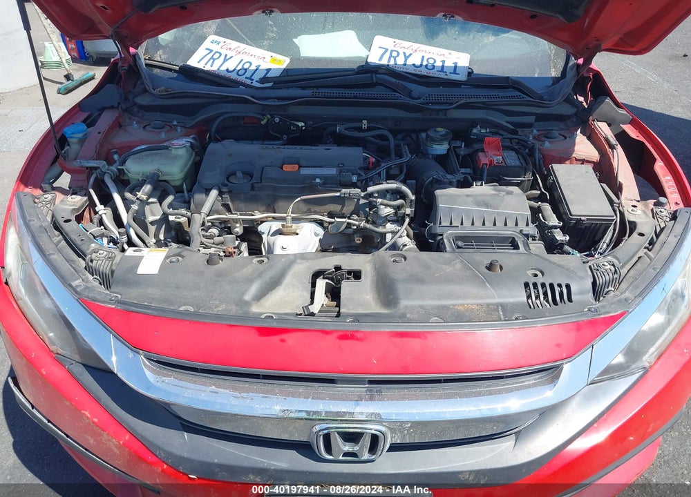 2016 HONDA CIVIC EX VIN: 2HGFC2F78GH542892